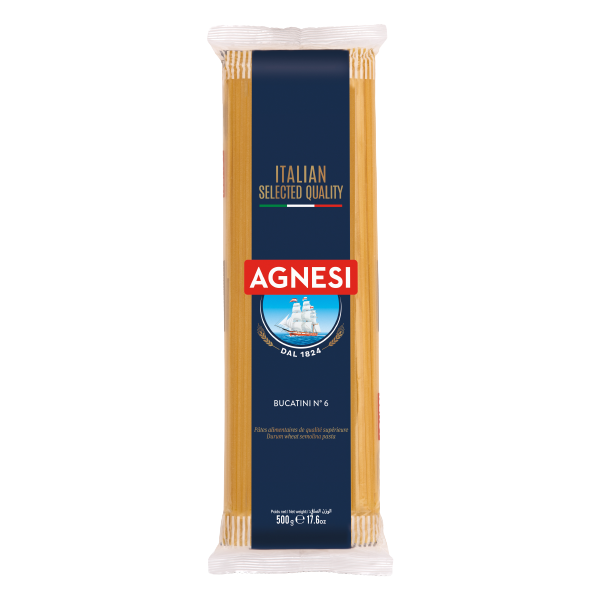 Agnesi Bucatini pasta 500g, , large